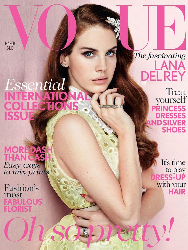 Lana Del Rey a Vogue címlapján