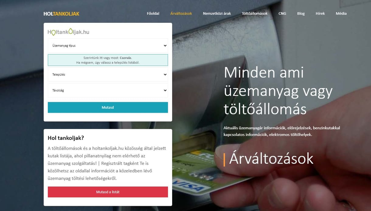 Alternatív címen érhető el a Holtankoljak.hu, mivel az eredeti oldal leállt