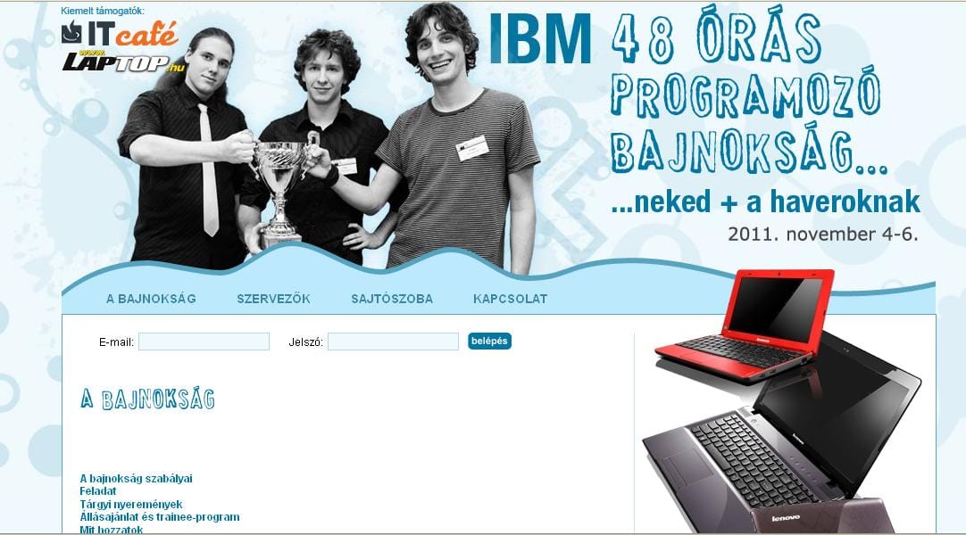 Ismét 48 órás programozói bajnokság!