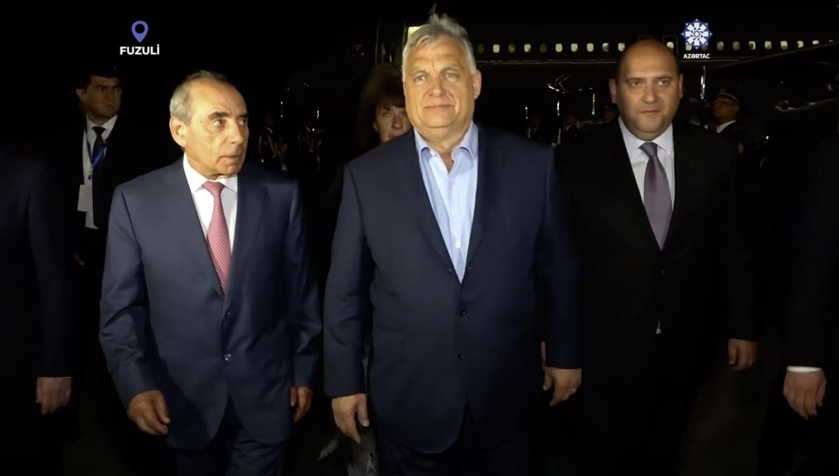 Moszkvából nem haza, hanem Azerbajdzsánba utazott tovább Orbán