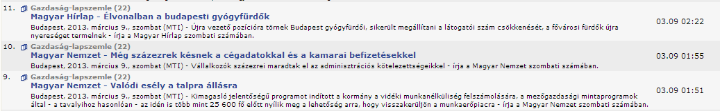 Töretlen siker a gazdaságban