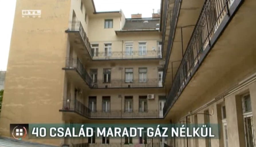 Nagyot szívott egy budai társasház az utcai gázvezeték cseréje után