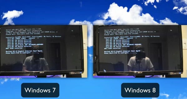  A nap videója – Windows 8 versus Windows 7 sebességteszt