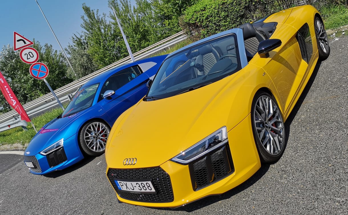 Majdnem Lamborghini: Audi R8-asokat fogtunk vallatóra