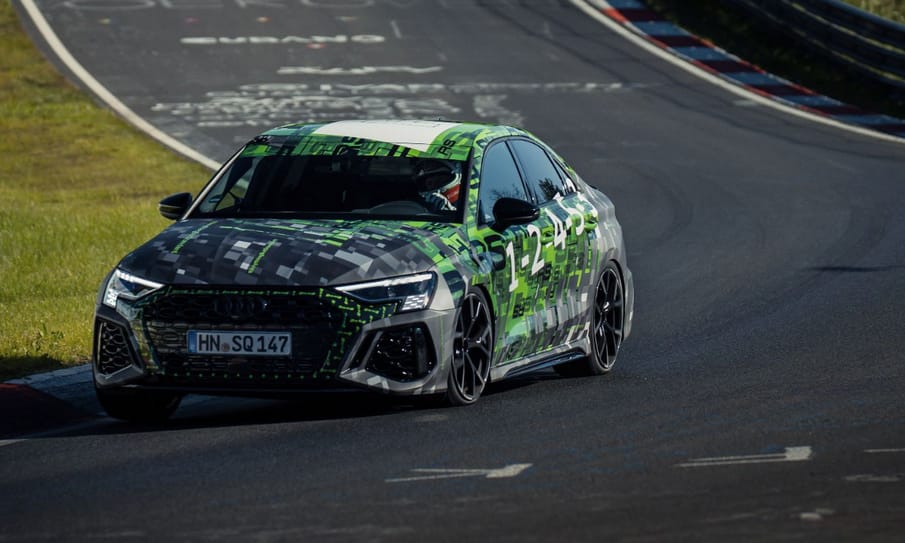 Őrült gyors rekordkört futott az új Audi RS3 – videó