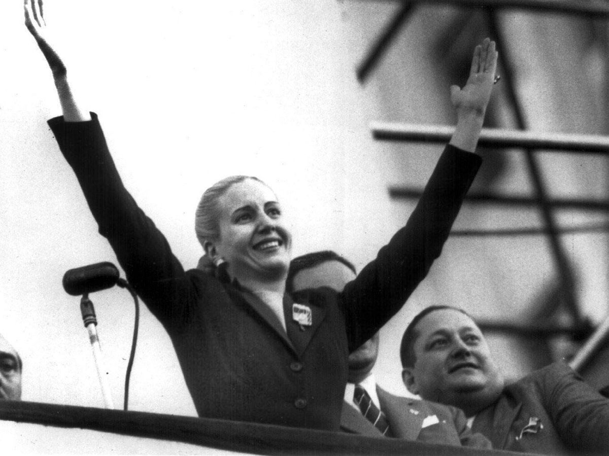 Színésznőnek indult, first lady lett belőle – száz éve született Evita Perón