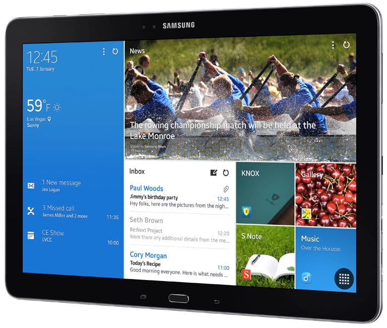 Itt vannak a Samsung új erőgép tabletjei