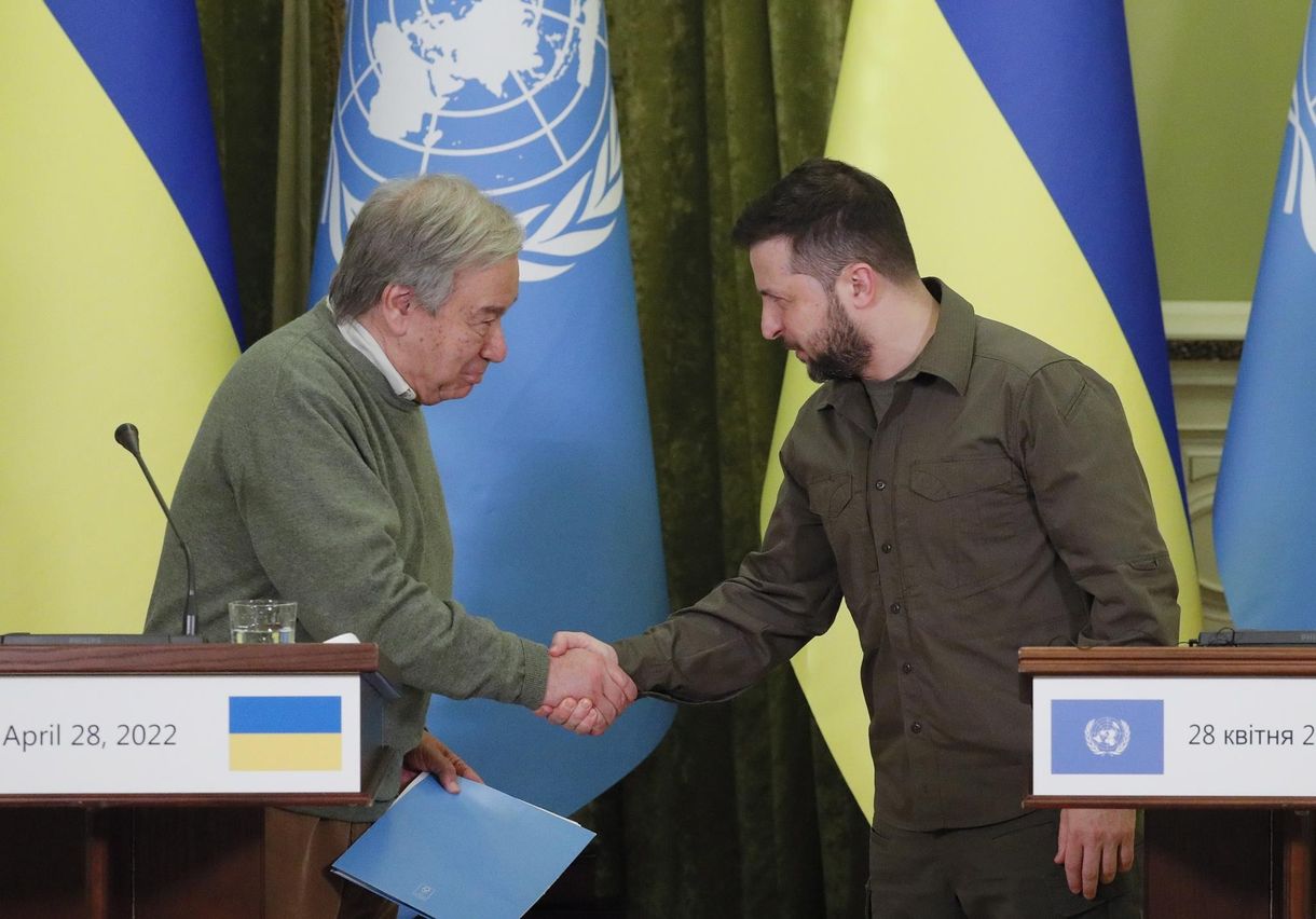 Zelenszkij: Ukrajna az ENSZ Alapokmányát is védi