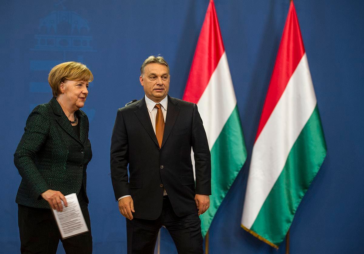 Orbán, a kaméleon – kivesézték a Merkel-látogatást a német lapok