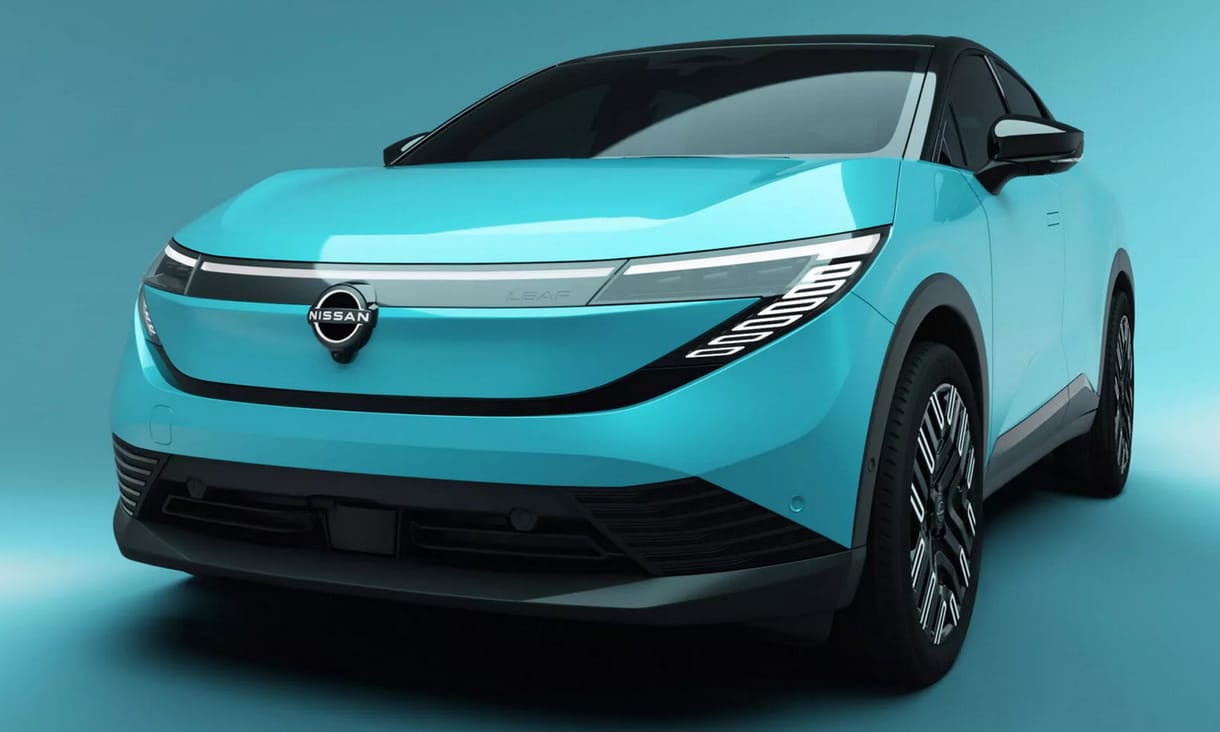 A levegő kér elnézést a teljesen új Nissan Leaftől