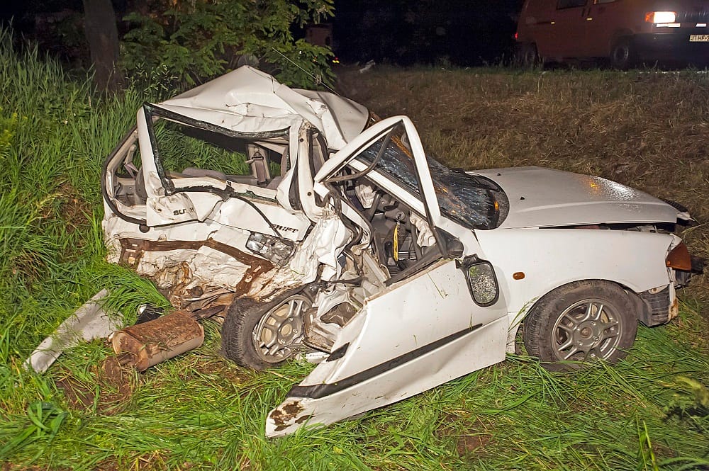 Rommá tört a Swift, csoda, hogy a sofőr megúszta – fotó