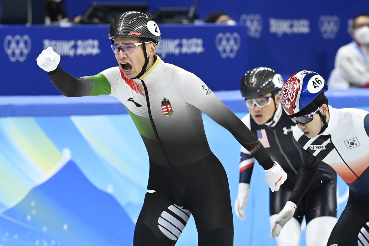 Pekingi olimpia: elutasították a magyar gyorskorcsolyázók óvását