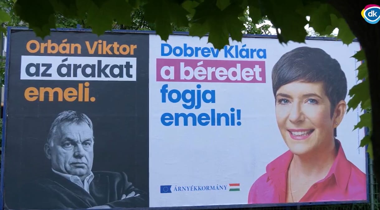 Plakátkampányt indított a DK arról, hogy „Orbán Viktor az árakat emeli”