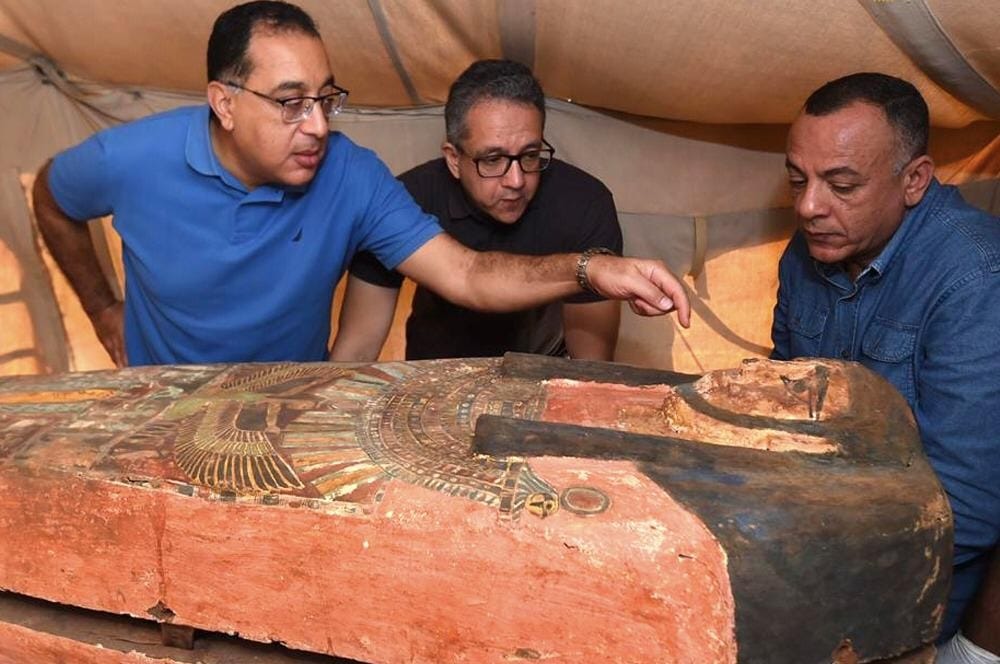 Sorra kerülnek elő a lezárt koporsók Egyiptomban, most megint találtak párat