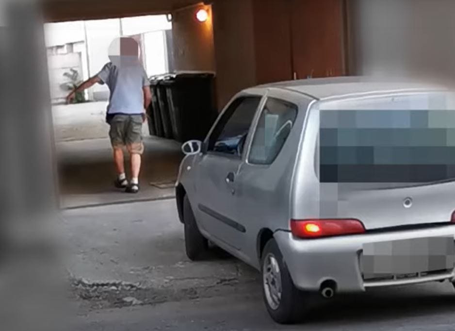 A kocsijához is alig tudott elmenni a részeg férfi, aki parkolni próbált Nyíregyházán – videó