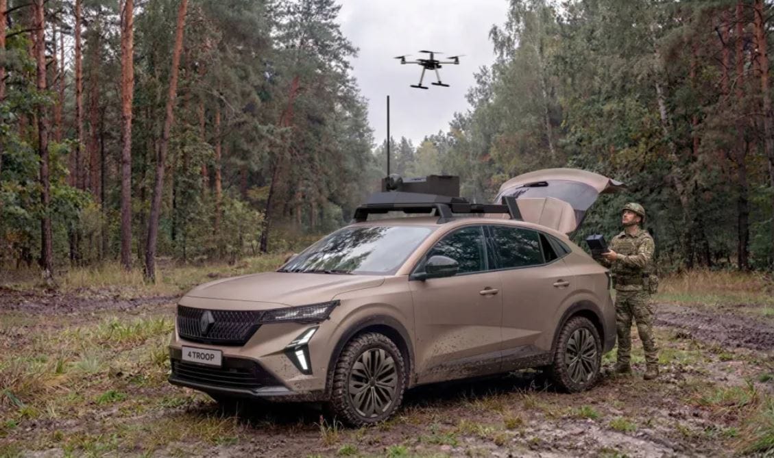 Katonai járművet épített a Renault a szabadidő-autójából