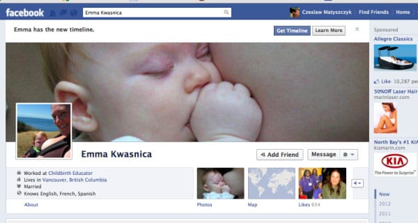 Elég a szoptatós képek tiltásából: tiltakoznak az anyák a Facebookon