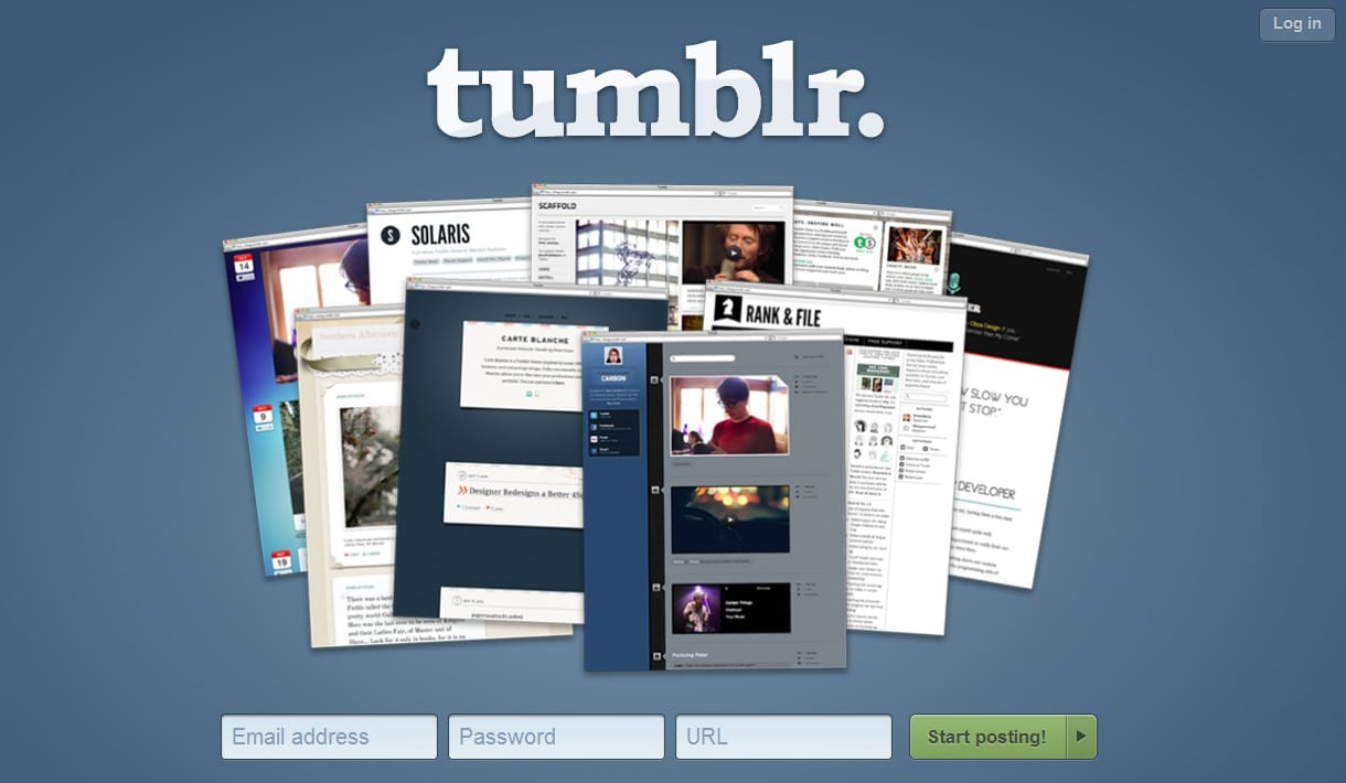 Kitiltja az oldaláról a pornót a Tumblr