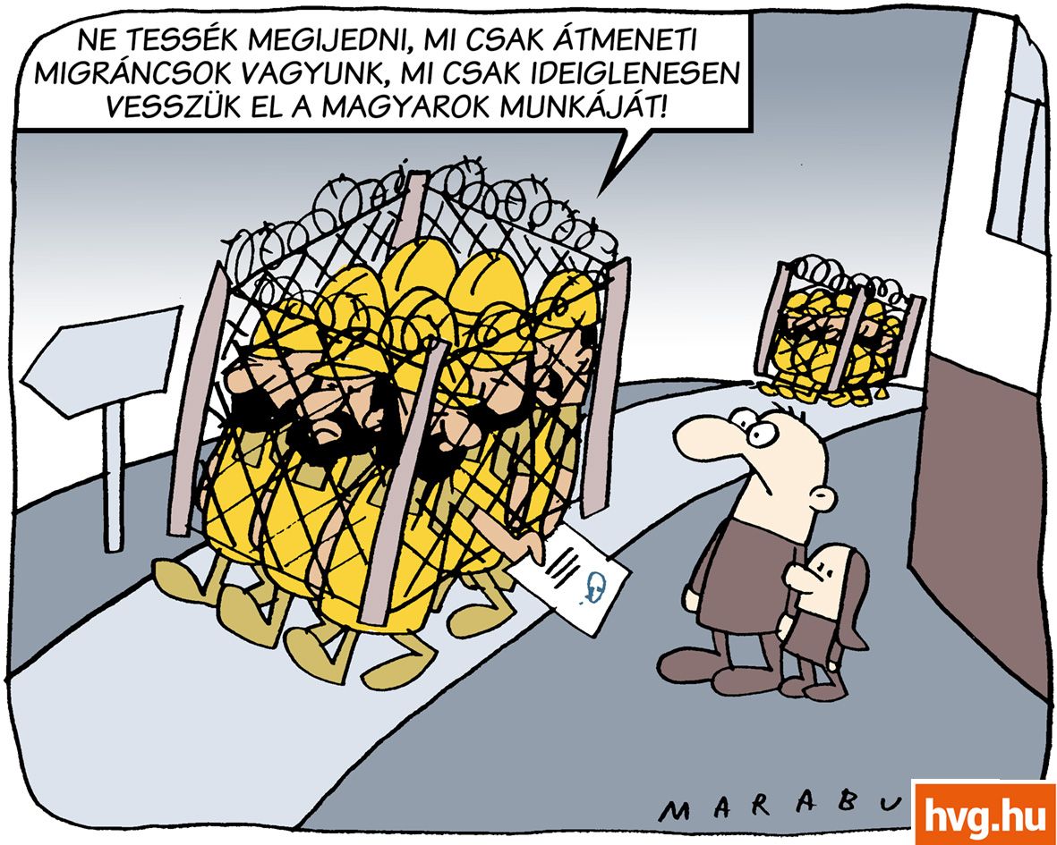 Marabu Féknyúz: Jó migráns, rossz migráns