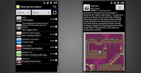 Válogassunk az Apple App Store kínálatában androidos mobilról