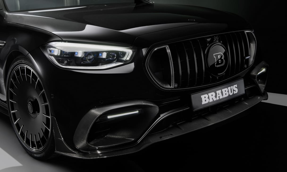 930 lóerős biturbó V8-cal és zöld rendszámmal sokkol az új Brabus Mercedes S-osztály