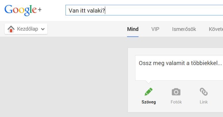 A Google közösségi oldala hivatalosan is 