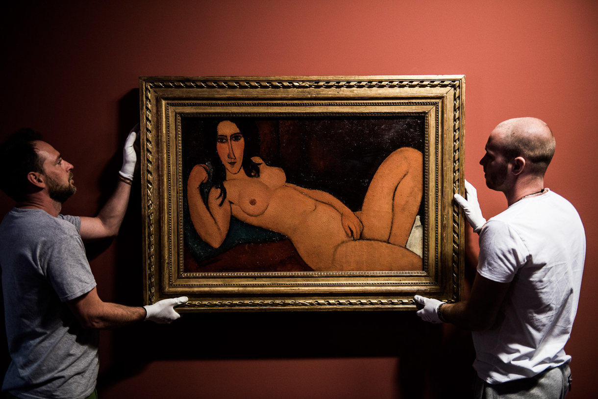 Modigliani: a legendás fekvő akt Budapestre érkezett