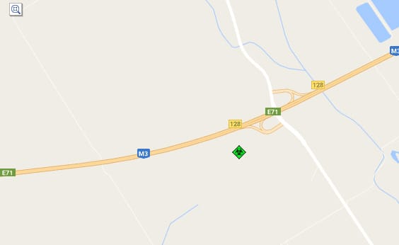 Kigyulladt egy busz az M3-ason, amin gyerekek utaztak