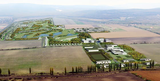 A befektető csődje miatt terv maradt a golfcentrum