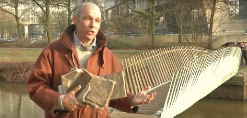 Kannabiszból csináltak hidat a holland egyetemisták