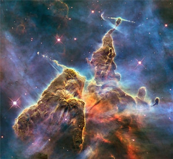 A nap képe: NASA/ESA-évforduló – a Carina Nebula kaotikus csillagköd