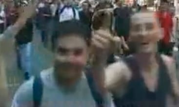 Videó: nagy verekedés készül Belgrádban