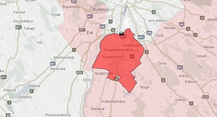 Kigyulladt egy ukrán vendégmunkásokat szállító busz Szigetszentmiklósnál
