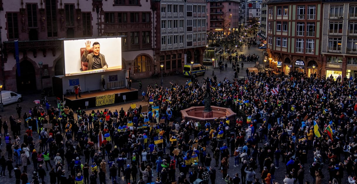 Zelenszkij üzent Európának: Ha mi elbukunk, ti is elbuktok