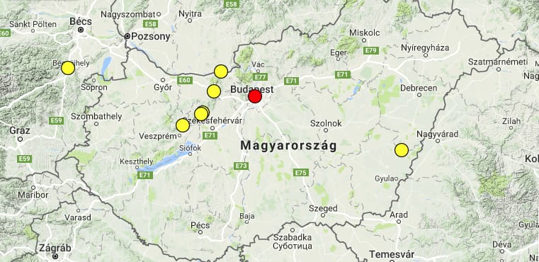 Megmozdult a föld Budapesten