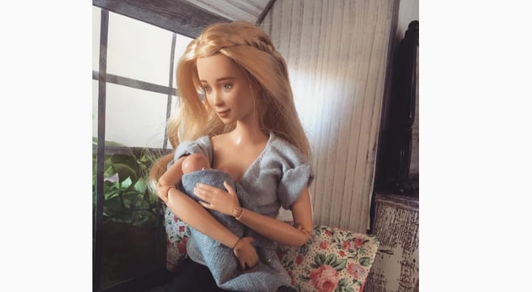 Fotó: Nevelő szándékkal itt a szoptatós Barbie