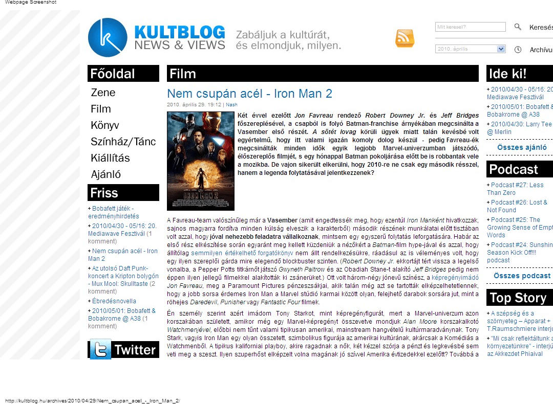 Iron Man 2: nem csak acél