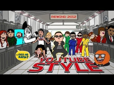 A legnézettebb YouTube-videók 2012-ben
