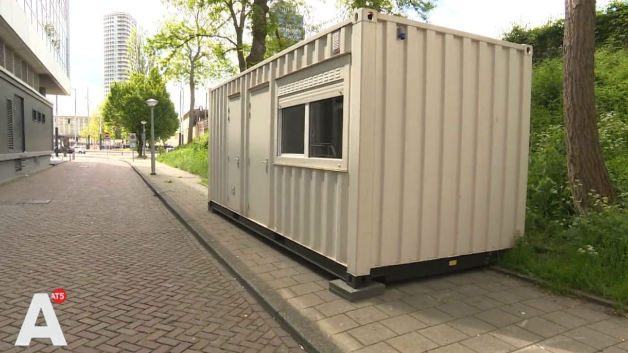 Konténert adott ki szobaként egy leleményes holland
