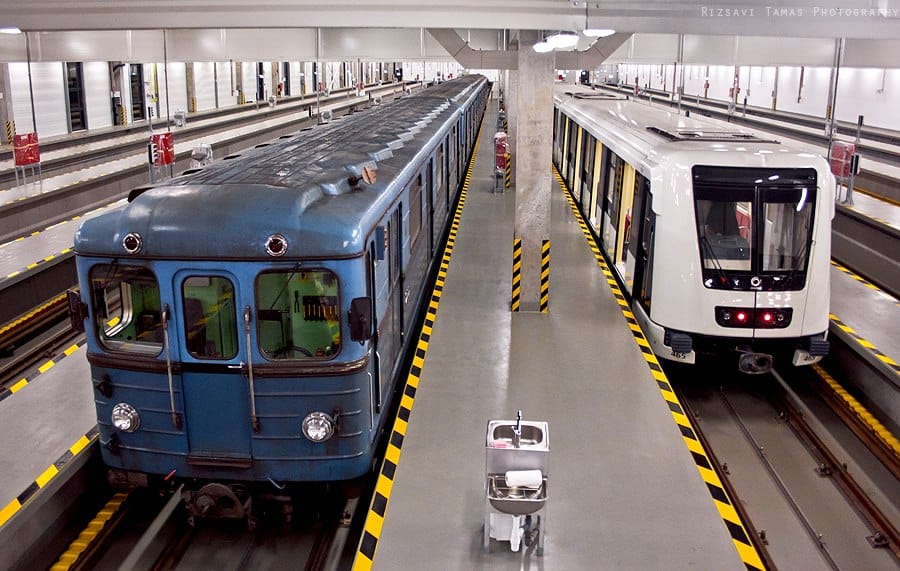 Új kocsikkal is kipróbálták a 4-es metrót - fotók