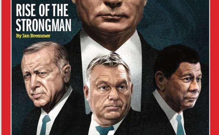 Diktátorok között feszít Orbán a Time magazin egyik címoldalán
