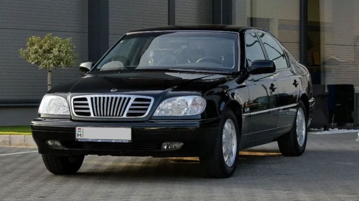 Igazi ritkaság egy nulla kilométeres, magyar rendszámú Daewoo Chairman