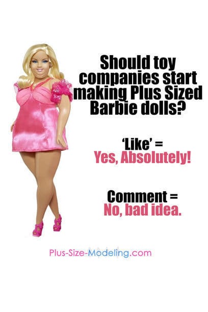 Így néz ki a duci Barbie - fotó