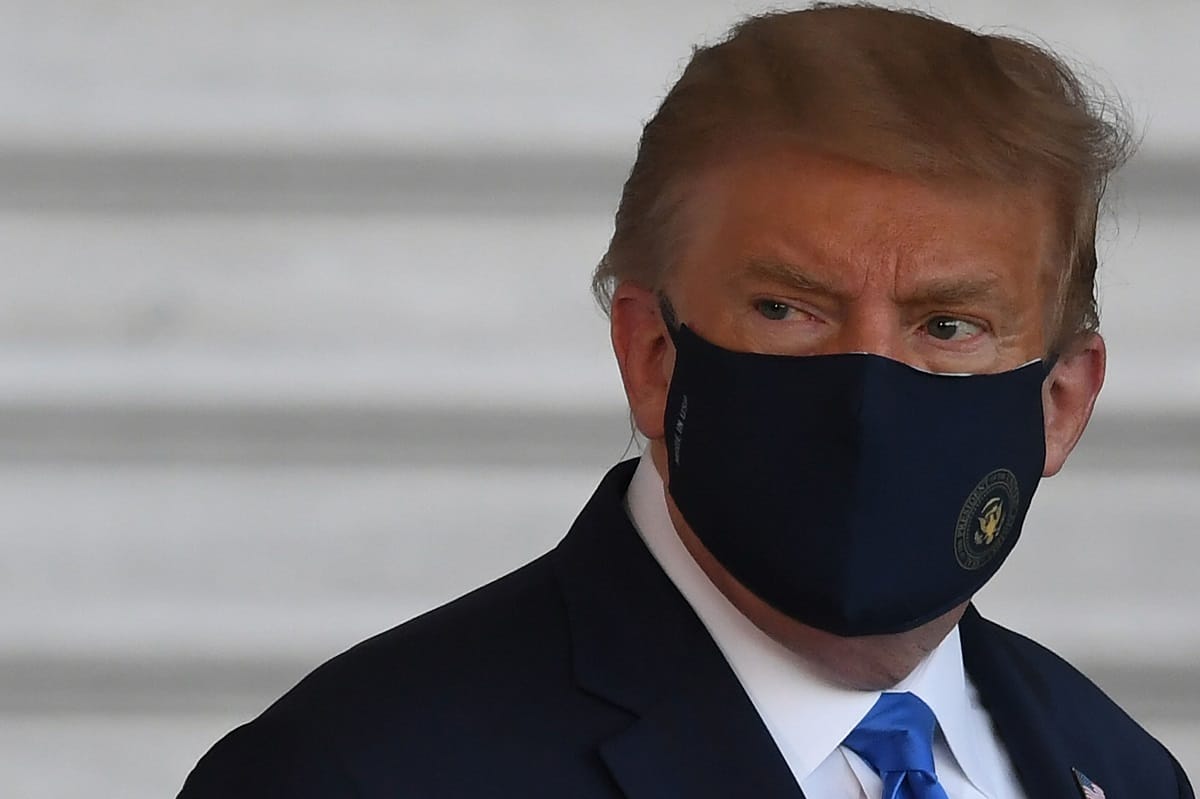 A koronavírusos Trump már jobban van, hamarosan elhagyja a kórházat
