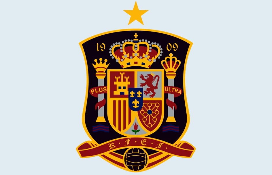 Hibás címer a spanyolok válogatott mezén