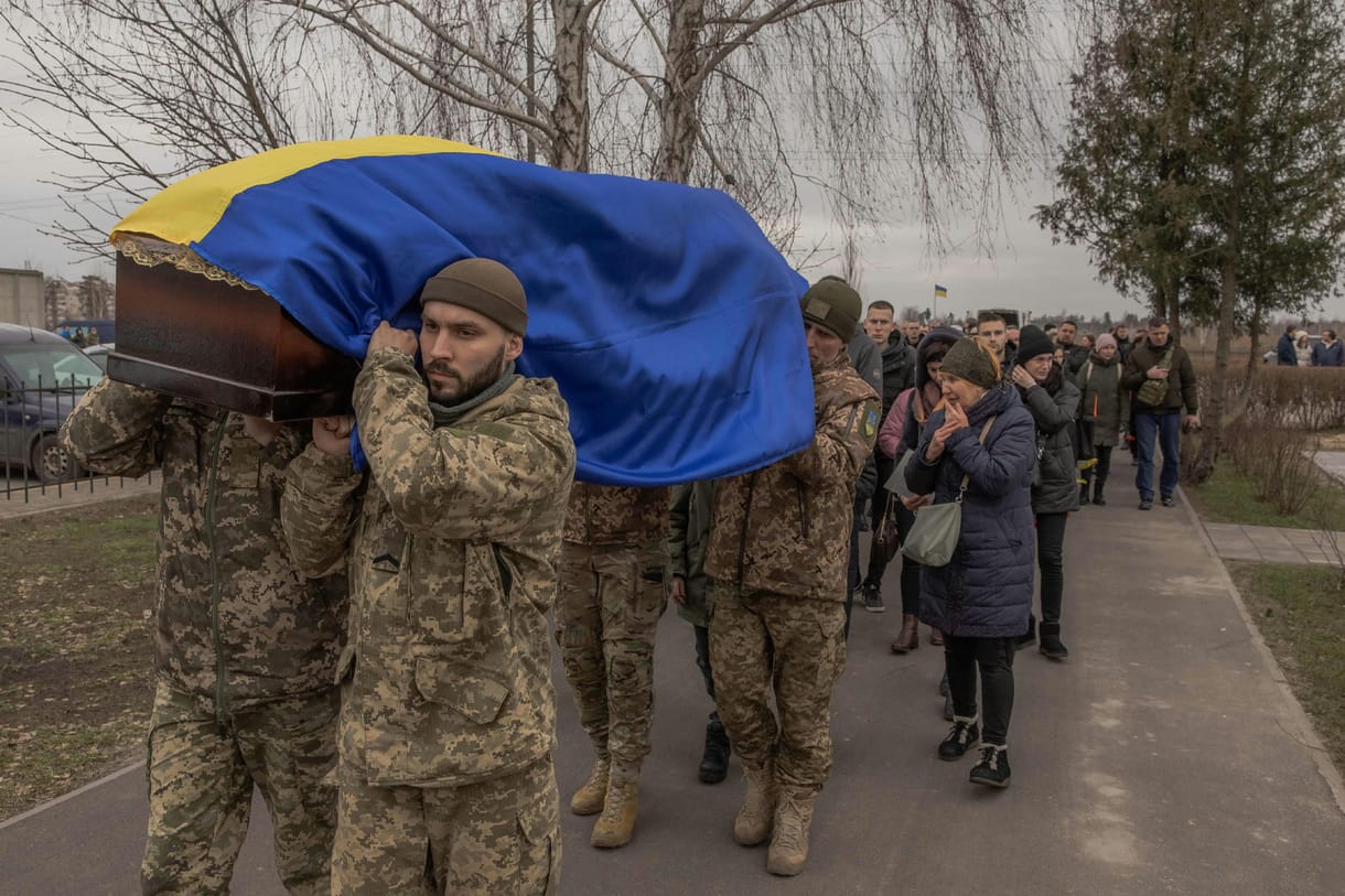 Lefejeztek az oroszok egy ukrán katonát Donyeckben