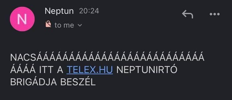 A Telex nevével visszaélve törték fel ismeretlenek a Corvinus és az ELTE Neptun felületeit