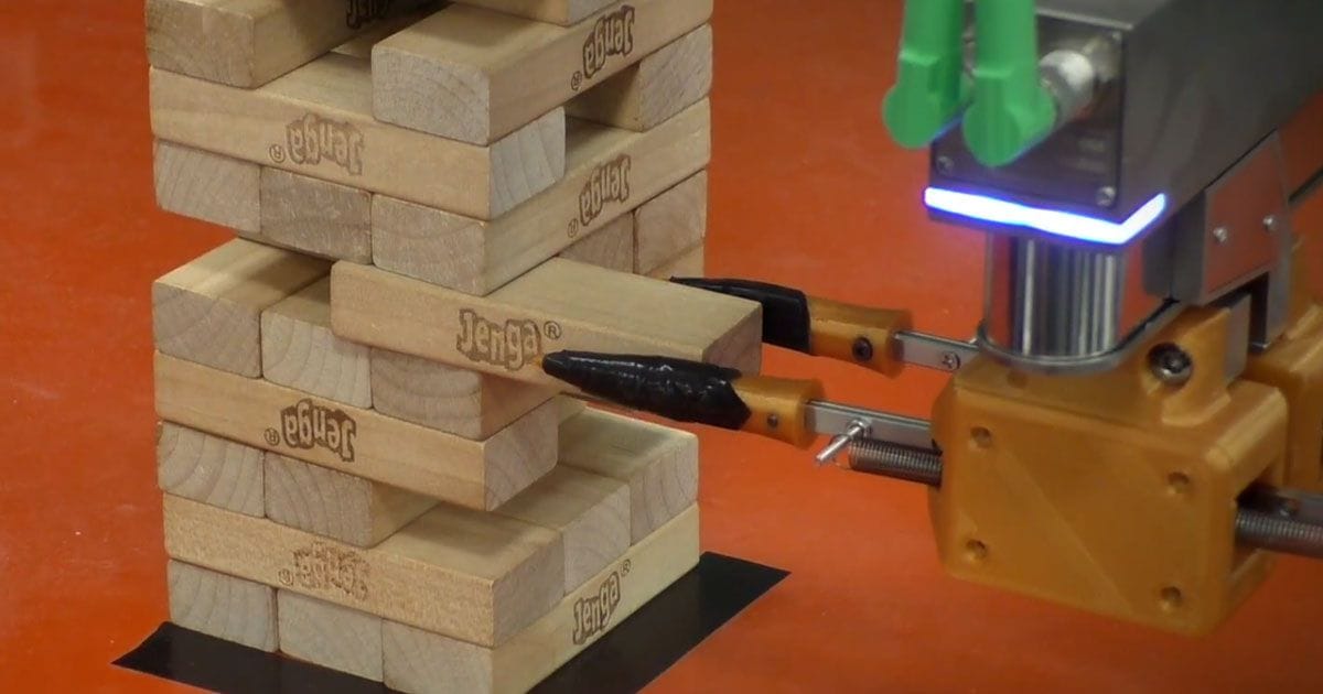 Megcsinálták a Jenga-bajnok robotot, mindent lát és érzékel, nem tud hibázni – videó