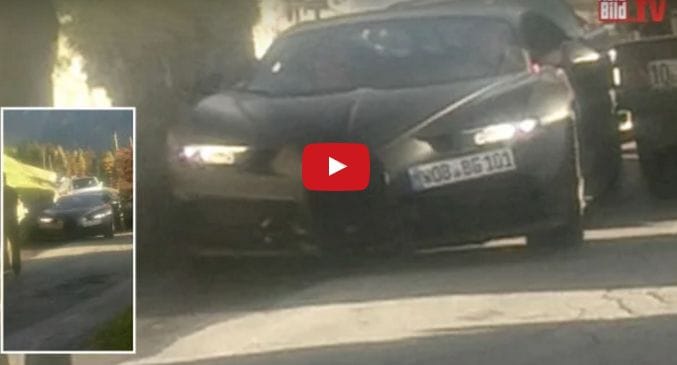 Itt az első videó az új Bugattiról