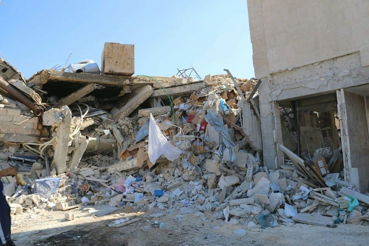 Oroszok bombázhattak le egy szíriai kórházat - fotók